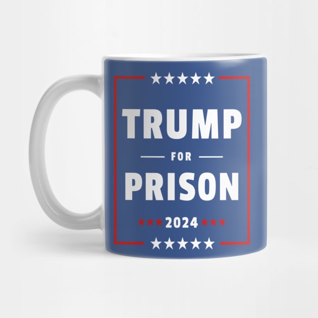 Trump for Prison 2024 Funny Anti Trump Arrest Poster by PUFFYP